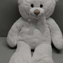 WHITE JUMBO PLUSH BEAR