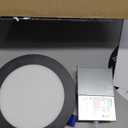 VOLISUN 12 Pack 6 inch Recessed Lighting, 5CCT LED Recessed Light Black, 2700K-5000K Selectable, 13W Eqv 120W, 1080LM Dimmable Canless Wafer Downlight, LED Ceiling Light ETL Certificated