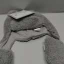 Tadpoles Super Soft Plush Sherpa Hat & Mittens Set, Grey