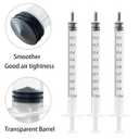 1ml Oral Syringe 100Pack , 1 Cc Syringe Without Needle, 1ml Syringe Without Needle, Syringes for Colostrum, Scientific Labs, Individually Wrapped