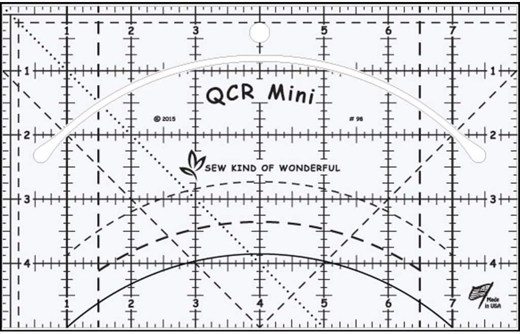 Sew Kind of Wonderful QCR Mini Ruler