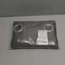 NICETOWN Grey Kitchen Blackout Short Curtain Panels for Bedroom, 45 Inch Long Thermal Insulated Grommet Top Blackout Draperies and Drapes (2 Panels, W42 x L45 -Inch, Grey)