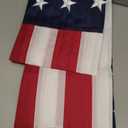3x5 FT Heavy Duty American Flag for Outside Deluxe Spun Polyster US Flags, Waterproof UV Resistant USA Flag, Embroidered Stars National Flag,Tear-Proof America Flag High Wind,United States Flag 4-Row Stitching and Reinforced Seams,Stars and Stripes All-Weather Indestructible US Flag Long-Lasting Flag