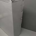 gotonovo Exposed Bathroom Shower Faucet Wall Mounted Shower System 8 Inch Shower Head and Tub Spout Double Cross Handles Adjustable Handheld Sprayer Straight Pipe Antique Brass