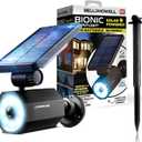 Bell+Howell Bionic Spotlight Motion Solar Spot Lights Outdoor Waterproof, Landscape Light, Outdoor Solar Yard Lighting Weather Resistant, Super Bright LED Lights, for Garden, Lawn As Seen On TV (1 Pack)