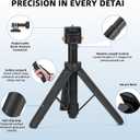 20" Osmo Pocket 3 4 Tripod for Action Camera, Xtra Muse Mini Table Desk Extendable Stand Small Handheld Selfie Stick Quick Release 1/4 Screw Vlog for DJI Action 6 5 Pro for Insta360 X4 X5 Accessories