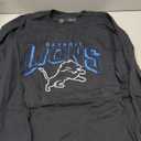 Junk Food Clothing x NFL - Unisex Adult Bold Logo - Officially Licensed Long Sleeve T-Shirt (Black)