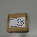 3Pcs Round Cookie Cutter Set 2", 2.5, 3" with Red Top Rubber Protection - Perfect for Biscuits and Baking