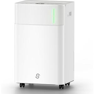 HUMILABS 52 Pints Dehumidifier for Home, 4500 Sq. Ft Dehumidifier for Basement with Drain Hose, 3 Modes, Ultra Quiet, Auto Defrost and 24HR Timer, for Bedroom, Garage, RV and Large Room