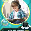iClever Noise Cancelling Headphones for Kids Adults, SNR 29dB Safety Noise Reduction Ear Muffs for Autism Sensory &Concentration Aid, Ear Hearing Protection for Fireworks/Event/Monster Jam/Concert