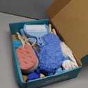 WHOHOLL 9 Pcs Wooden Kids Cleaning Toy Set, Cleaning Toys for Toddlers 3-6, Housekeeping Play Set Includes Broom Mop Duster Dustpan Sponge and Organizing Stand, Christmas Birthday Gifts for Boys Girls