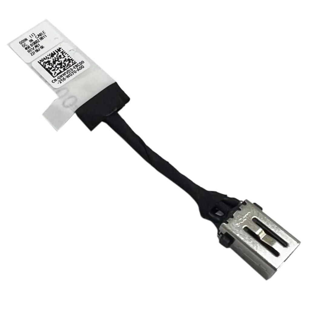 DC Power Jack Charging Port Cable Connector Replacement for DELL Odin L13 Latitude 3000 3330 CN-0NWVD3 NWVD3 450.0Q602.0011 Laptop