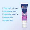 Crest 3D White Advanced Teeth Whitening Toothpaste, Radiant Mint, 3.3 oz, Pack of 2