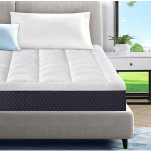 ELEMUSE Adults 5 Inches Cooling Gel Memory Foam Full Medium Firm Pillowtop