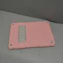 MENZO Case for 10-inch Tablet (Fit 13th Generation Only), Layer Duty Shockproof Rugged Case with Kickstand, Pink+Beige