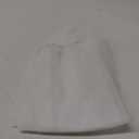 LWFCOEE Bird Cage Seed Catcher, Birdcage Skirt Guard, Adjustable Soft Nylon Mesh Bird Cage Netting Cover for Round Square Medium Bird Cages Circumference 40-60 Inch, White