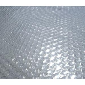 Blue Wave NS498 12-mil Solar Blanket for Oval Above-Ground Pools, 16-ft x 32-ft, Clear