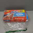 Hefty Slider Freezer Kitchen Storage Bags, Gallon Size, 56 Count (Clear)