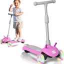Electric Scooter for Kids Ages 3-8, 3-Wheel Electric Scooter, Lean-to Steer Design, Gift for Boys/Girls