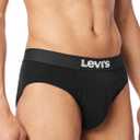 Levi's Men's 5-pack Brief, Soft Cotton, Tag-free, Breathable Comfort