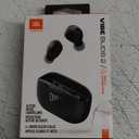 JBL Vibe Buds 2 - True Wireless Noise Cancelling Earbuds with JBL Pure Bass Sound & Smart Ambient technology, 4mics for crisp, clear calls, up to 40Hrs of Playback, IP54 Dust & Water resistant (Black)