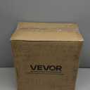 VEVOR Indoor Pizza Oven, 12-Inch Electric Pizza Maker, 788F Countertop Cooker with 5 Modes, 1200W Dual Temp Controls, Thermometer & Viewing Window, Compact Home Baker Pan for Crispy Pizza, Black