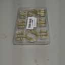 Goowin Shower Curtain Hooks, 12 Pcs Shower Curtain Rings, Durable Gold Shower Curtain Hooks, Double Glide Shower Curtain Rings Rust Proof, Simple Shower Hooks for Shower Curtain & Liner, Gold (Classic - 12 Pack)