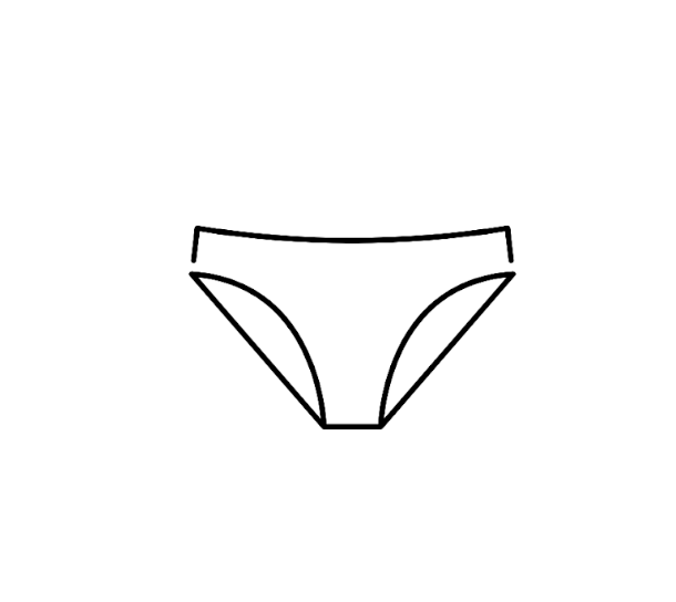 JUST MY SIZE Women's Plus Size Cool Comfort Cotton High Brief 6-Pack, Assorted, 14 (16156C)