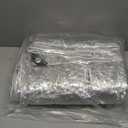 Clear Tarp 10X16 FT with Grommets and Tying Rope,Clear Tarps 14Mil Thick Heavy Duty PVC Vinyl Waterproof,Protects Against Water,Tear,Cold Weather Resistant for Patio,Camping,Greenhouse Outdoor,Porch (10x16 FT (2.9x4.8m))