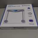 Etekcity Digital Body Weight Bathroom Scale, Large Blue LCD Backlight Display, High Precision Measurements,6mm Tempered Glass, 400 Pounds (Blinding Silver)