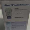 AromaRoom Air Purifiers for Bedroom with True HEPA13 Filters 3-in-1, Pet Air Purifier with Aroma Pad for Wildfires Smoke Pollen Dander, 22dB Quiet Air Cleaners for Baby Room Office Dorm (Pearl-White)