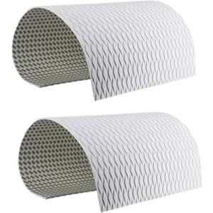 Amarine Made 2-Pack Universal Non-Slip Traction Pad Deck Grip Mat with Trimmable EVA Sheet for Boat Decks, Kayaks, Surfboards, Skimboards 20in x 20in