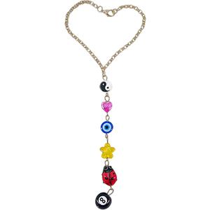 2 x Car Rearview Mirror Ornaments, Car decor, car charm, purse charms, Fashionable And Beautiful, Excellent Workmanship, Suitable For: Cars, Bags, Wallets, Etc