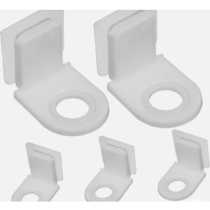 5Pcs Bathroom Wall Hanging Hooks and Shampoo Bottle Holder Strong Adhesive Bath Organizer for Efficient Bathroom Storage and Easy Organization