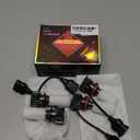 Civic Dedicated Accessory, Fit for 2016 2017 2018 2019 2020 2021 2022 Civic,6000 K Dedicated H L, Plug and Play, No Errors, Pack of 4