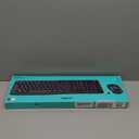 Logitech MK270 Wireless Keyboard and Mouse Combo for Windows, 2.4 GHz, 8 Multimedia Keys, PC, Laptop, Wireless Keyboard Compact Mouse Combo - Black (1 Pack)