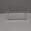 STORi Bliss XL Clear Plastic Storage Bin, Pantry Organizers & Storage Containers, Home Organization Must Haves for Kitchen, Laundry Room, Office, Closet, 12 x 8 Made in USA