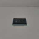 Henne Bery Modern Edge Decorative Wall Plate Switch Plate Outlet Cover, Durable Solid Zinc Alloy (Double Toggle/Single Duplex, Matte Black)