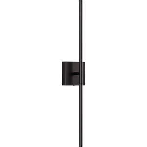 KDG Cordless Wall Sconces with Remote Control, Wireless 7000mAh Rechargeable Battery Operated LED Wall Lamps, 360 Rotate Lightings for Wall Painting, Bedroom, Hallway, Night Light 23.6 inch (Black)