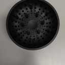 Universal Hair Diffuser for Blow Dryer - Fits All 1.4-2.4 inch Dryers, Professional Ionic Diffuser Attachment for Curly/Wavy Hair, Reduces Frizz & Enhance Curls, Lightweight, Travel-Friendly (Black)