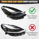 Right Full LED Headlight Assembly Fit For Tesla Model 3/Y 2021 2022 2023