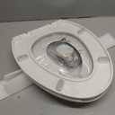 Jool Baby Quick Flip Toilet Seat with Built-in Potty & Splash Guard for Toddler Training, Slow Close (Elongated)