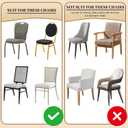 100 Pack Chair Covers for Dining Chairs, Polyester Spandex Chair Cover Stretch Slipcovers for Banquet, Wedding, Party, Dining, Holidays, Ivory