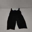 Popilush Shapewear Jumpsuits for Women Built-in Bra Square Neck Rompers Shorts Bodycon Bodysuits Summer Outfits (Large, Black)