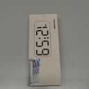 Peakeep Small Digital Alarm Clock Plug in for Bedrooms Bedside, Tiny Electric Clock Large Big Numbers Display with Battery Backup for Desk Table, 6 Dimmers, 5 Adjustable Alarm Volumes (Blue)