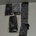 BLUEENJOY Copper Compression Socks for Women & Men (4 pairs) - Best Support for Nurses, Running, Hiking, Recovery, L/XL