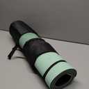 Thick Two-color, Non-slippery TPE Yoga Mat, Movement For Fitness Fitness In The Home Of The Tasteless Pad180 * 57cm(Green)