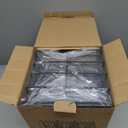 3 Pack Stackable Pantry Organizer,Stainless Steel Trash Bag Holder Dispenser,Kitchen Storage Organization for Kitchen Counter Sink,Laundry Room,Pantry, Black