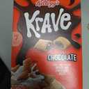 Kellogg's Krave, Breakfast Cereal, Chocolate, Filling Made with Real Chocolate, 11.4oz Box BB:8/18/2025