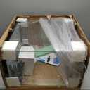 20 Gallon Fish Tank, Large Betta Tank with Glass Aquarium Starter Kits Self Cleaning with 3 Types of LED Lights and Filter Water Pump, Ultra Quiet Decoration Kids Room Gift Decor (Black)